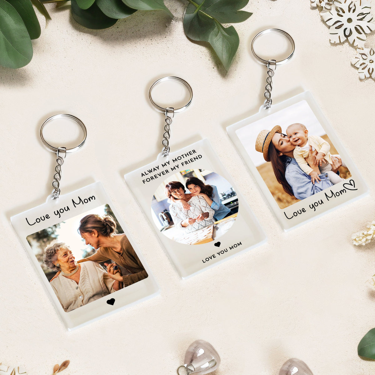 Personalized Photo Keychain,Mama keychain, Personalized Mothers Gift,Mom's Birthday gift, keychain for mom,Mothers day gift,Anniversary Gift
