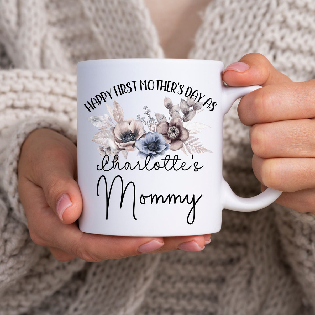 Personalized 1st Mother's Day Mug First Mothers Day Gift From Baby First Time Mommy First Mother s Day keepsake New Mom Gift Push Present