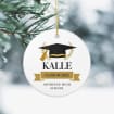 Personalized Graduation Ornament, Class of 2026 College University High School Custom Graduation Gift, Graduation Keepsake, Senior Ornament