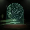 Custom Star Map The Night You Became My Mom 3D Multicolor Led Light Wooden Base, Lamp For Mom, First Mother's Day Gifts, New Mom Gifts