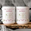 Personalized New Mom Mug, First Mother's Day Mugs Gifts for Moms, Custom Name Coffee Mug for New Mothers