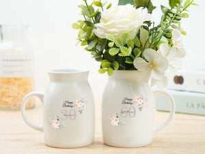 Birthday Gift for Mum, Gift for Nanna, Personalised If nanny's were flowers, Jug Vase, Gift for Mum, Gift for Mom, Grandma, Gift for Her