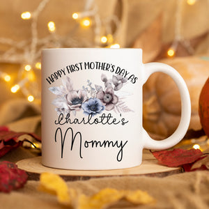 Personalized 1st Mother's Day Mug First Mothers Day Gift From Baby First Time Mommy First Mother s Day keepsake New Mom Gift Push Present
