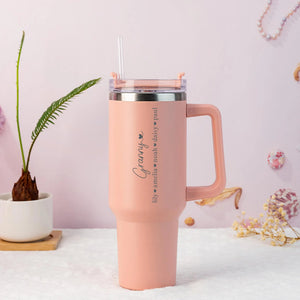 Personalized 40oz Tumbler Gifts for Grandma, Custom Kid's Names Engraved Cup, Mother's Day Gifts for Nana, Mimi From Grandchildren