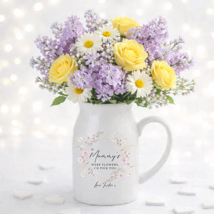 Mothers Day Gifts, Personalised Vase, Gift For Her, Gift For Mum, Ceramic Vase, Personalised Gifts, Custom Gifts, Mum Gifts