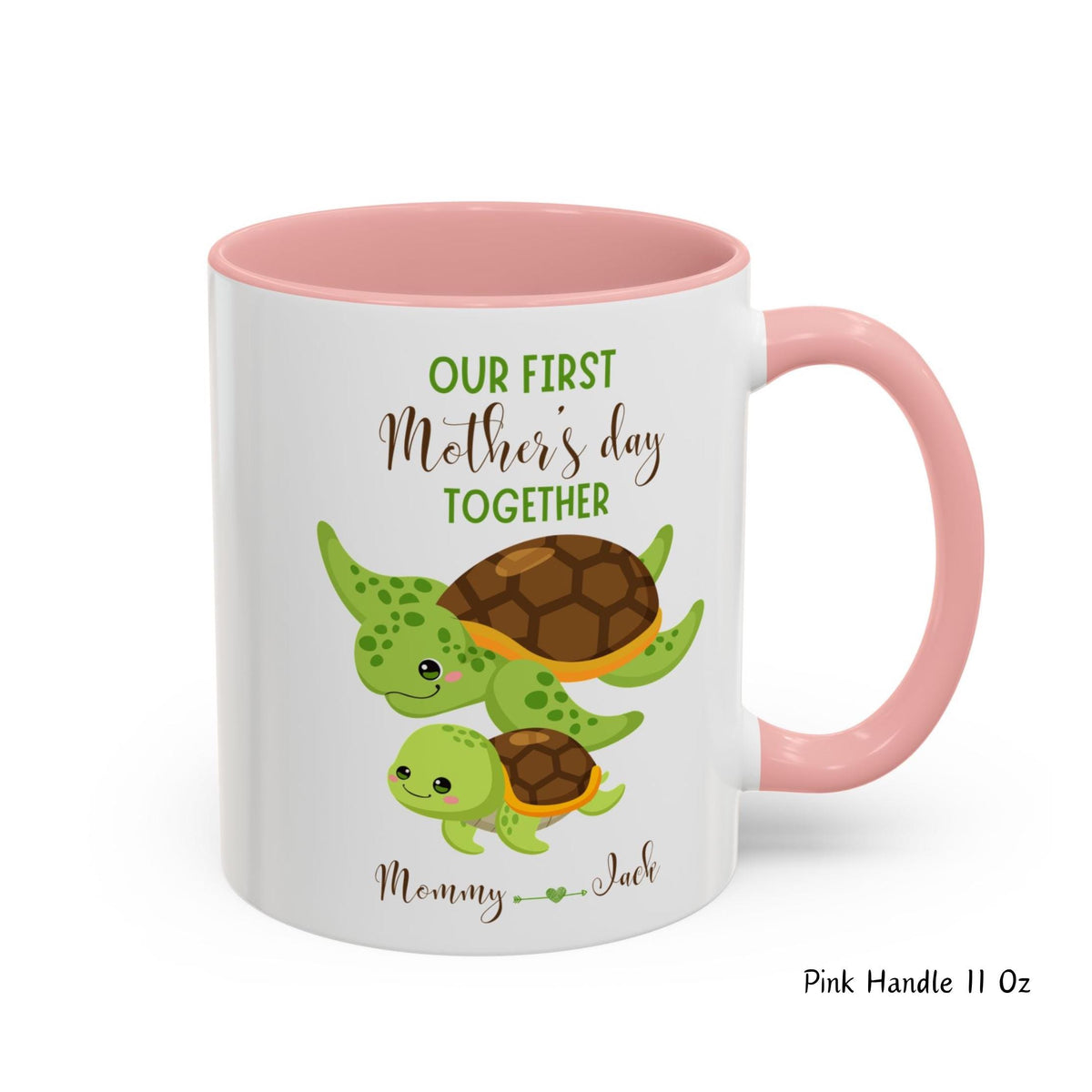 Our First Mother's Day Gift Mug, Personalized Name Mom Mug, First Time Mom Gifts, First Mother's Day Gifts From Baby, New Mom Gift Custom