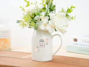 Birthday Gift for Mum, Gift for Nanna, Personalised If nanny's were flowers, Jug Vase, Gift for Mum, Gift for Mom, Grandma, Gift for Her
