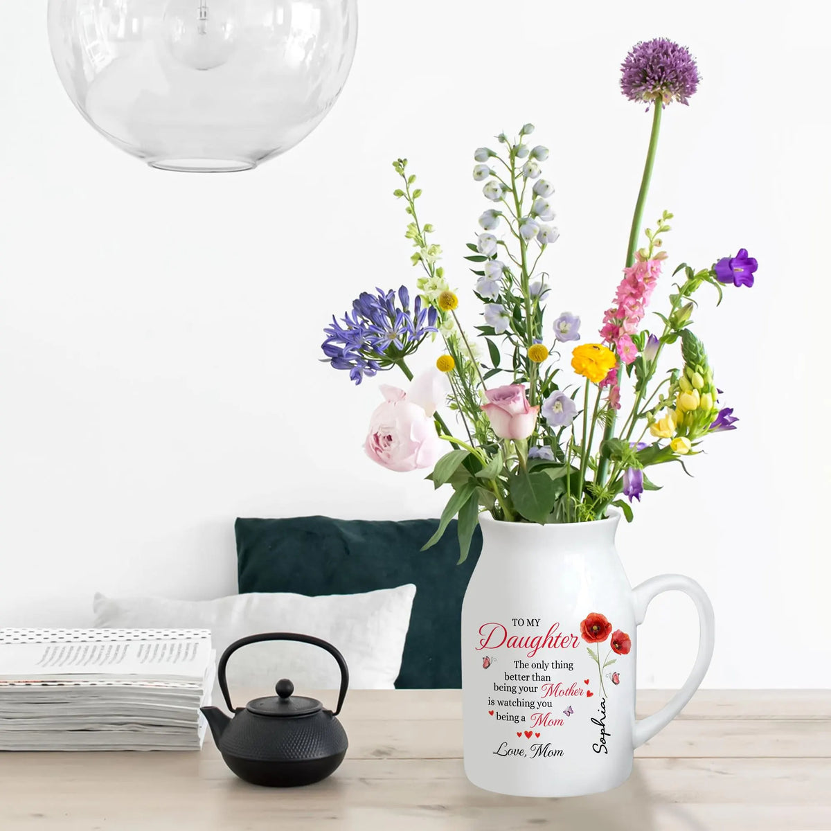 The Only Thing Better Than Being Your Mother Vase. Daughter Flower Vase. New Mom Gift. Mothers Day Gift for Daughter. Daughter Gift from Mom