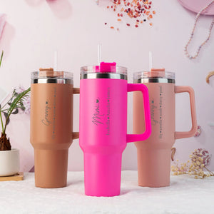 Personalized 40oz Tumbler Gifts for Grandma, Custom Kid's Names Engraved Cup, Mother's Day Gifts for Nana, Mimi From Grandchildren