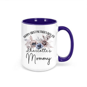 Personalized 1st Mother's Day Mug First Mothers Day Gift From Baby First Time Mommy First Mother s Day keepsake New Mom Gift Push Present