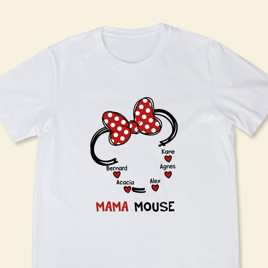 Mama Mouse Minnie Ears - Personalized Apparel - Gift For Mother