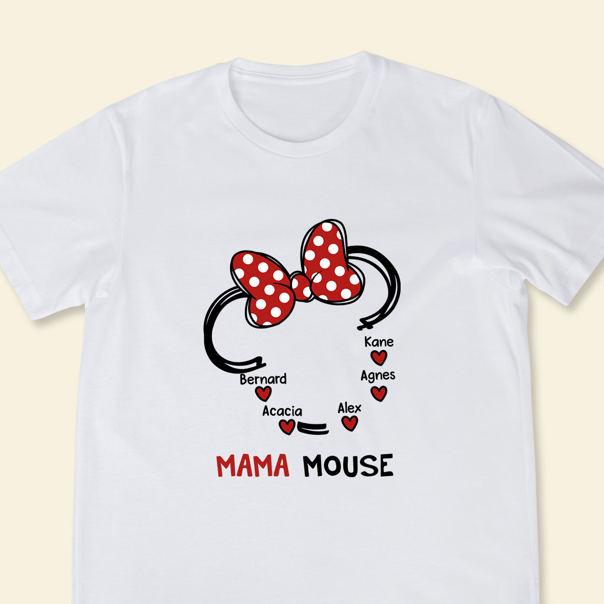 Mama Mouse Minnie Ears - Personalized Apparel - Gift For Mother