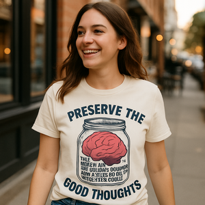 Preserve the Good Thoughts T-Shirt – Mental Health Motivation Tee, Brain Jar Graphic, Positive Mindset Fitness Top Mental%20Health%20Fitness%20prompt%2015%20lifestyle%20mockup.png