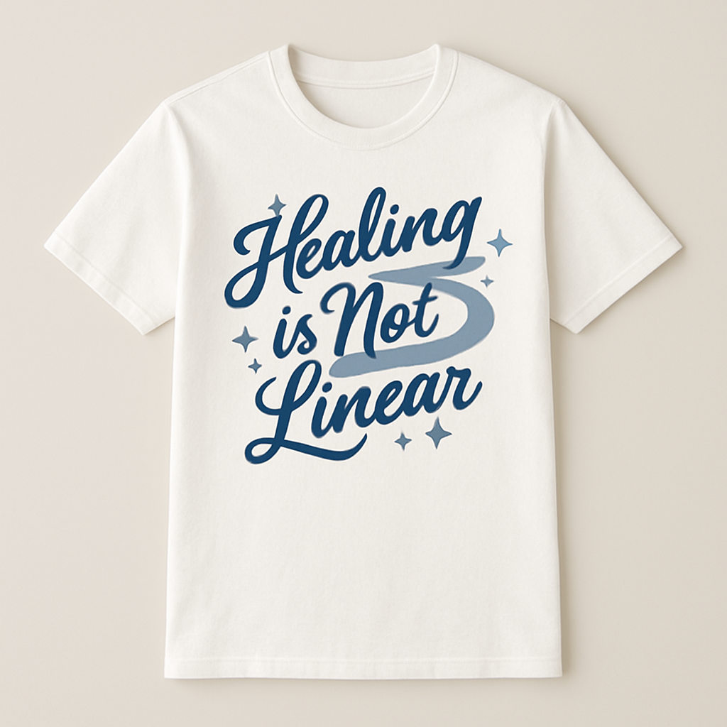 Healing Is Not Linear Mental Health Awareness T-Shirt – Inspirational Self Care Graphic Tee for Wellness & Fitness Journey Mental%20Health%20Fitness%20prompt%2026%20studio%20mockup.png