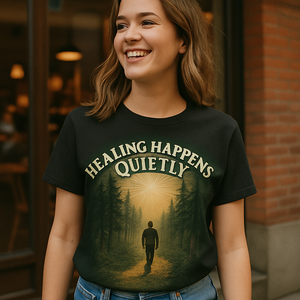 Healing Happens Quietly Mental Health T-Shirt – Inspirational Forest Path Self Care Tee, Mindfulness & Emotional Wellness Gift Mental%20Health%20Fitness%20prompt%2046%20lifestyle%20mockup.png