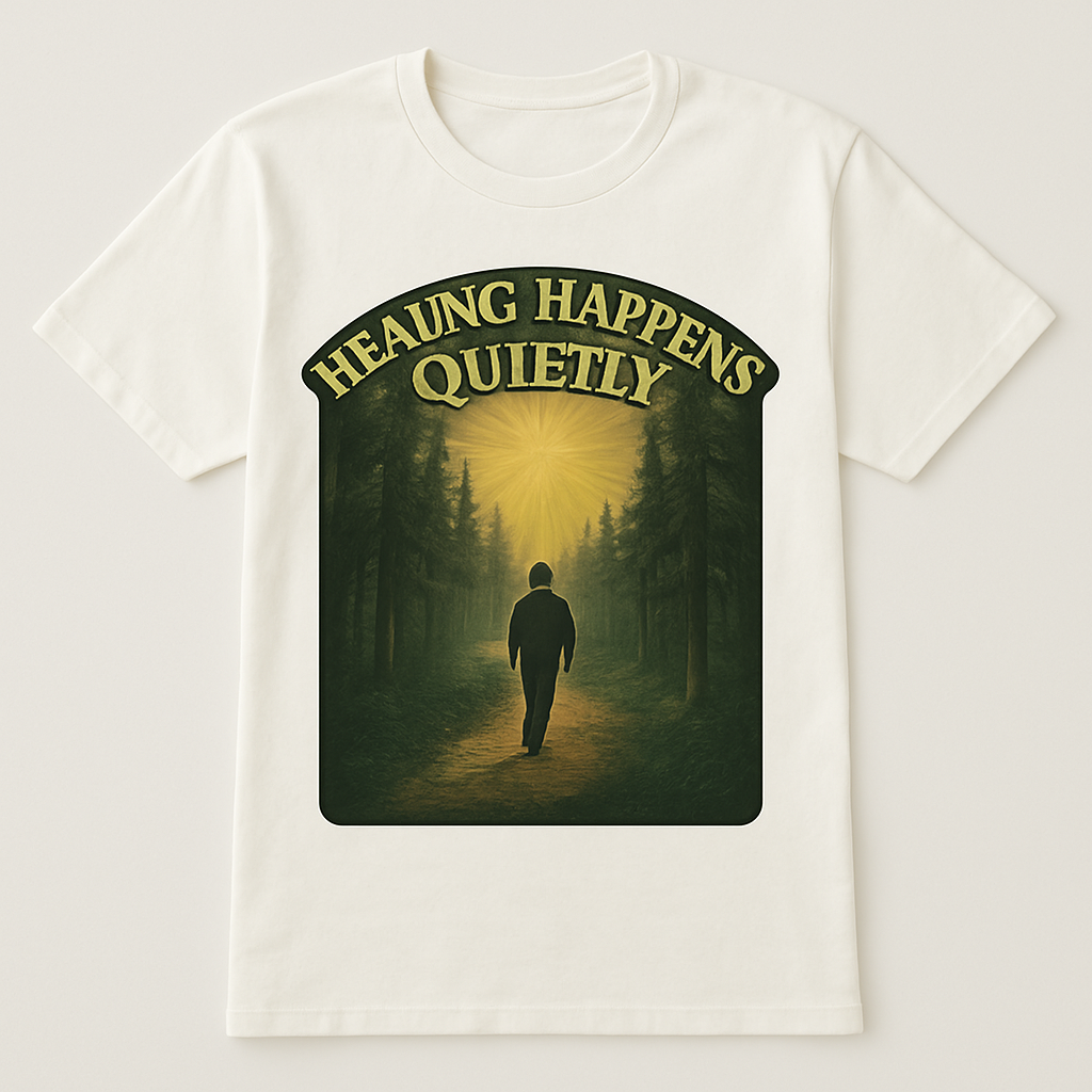 Healing Happens Quietly Mental Health T-Shirt – Inspirational Forest Path Self Care Tee, Mindfulness & Emotional Wellness Gift Mental%20Health%20Fitness%20prompt%2046%20studio%20mockup.png