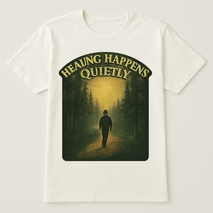 Healing Happens Quietly Mental Health T-Shirt – Inspirational Forest Path Self Care Tee, Mindfulness & Emotional Wellness Gift Mental%20Health%20Fitness%20prompt%2046%20studio%20mockup.png