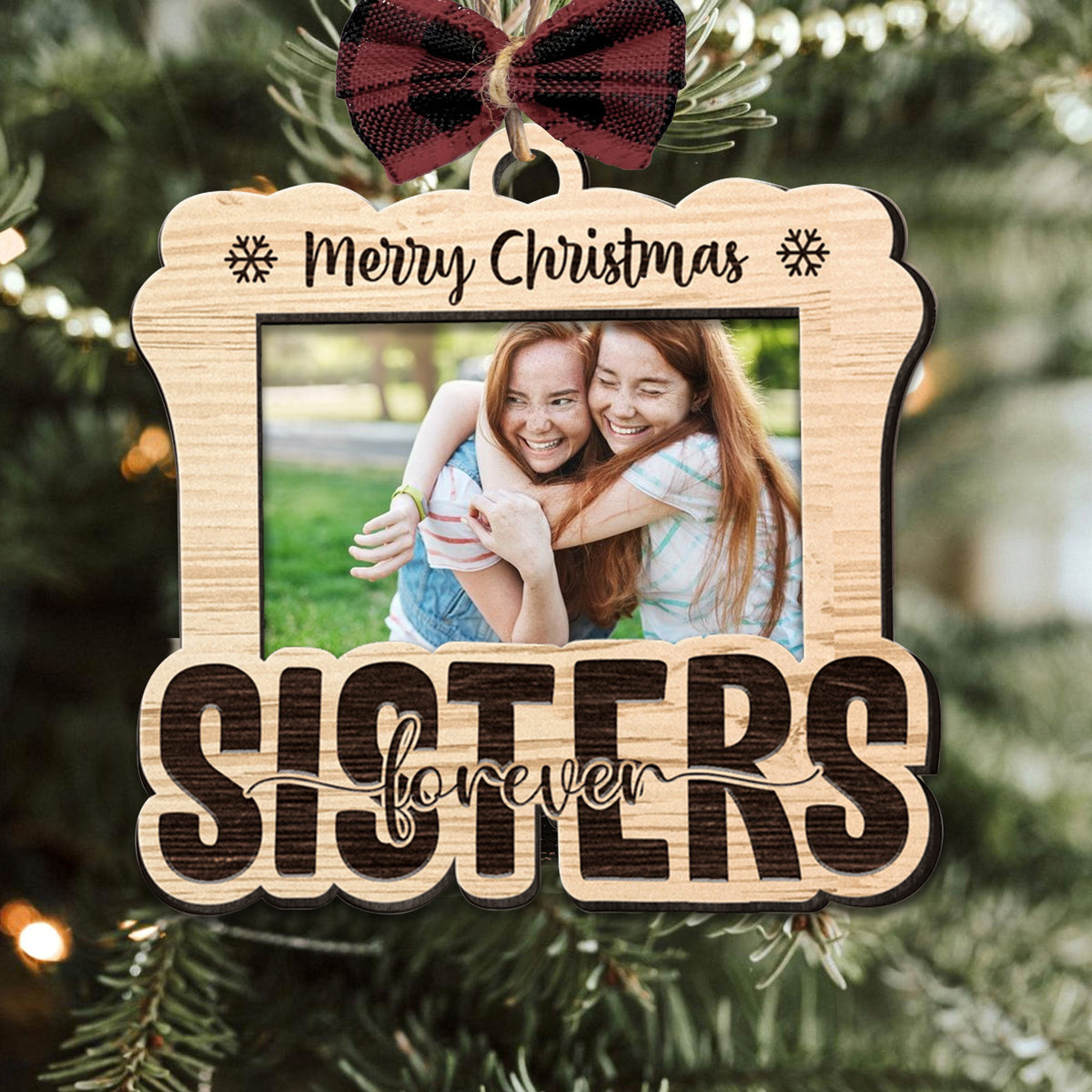 Merry Christmas Family - Personalized Shape Ornament - Gift For Family, Christmas Gift