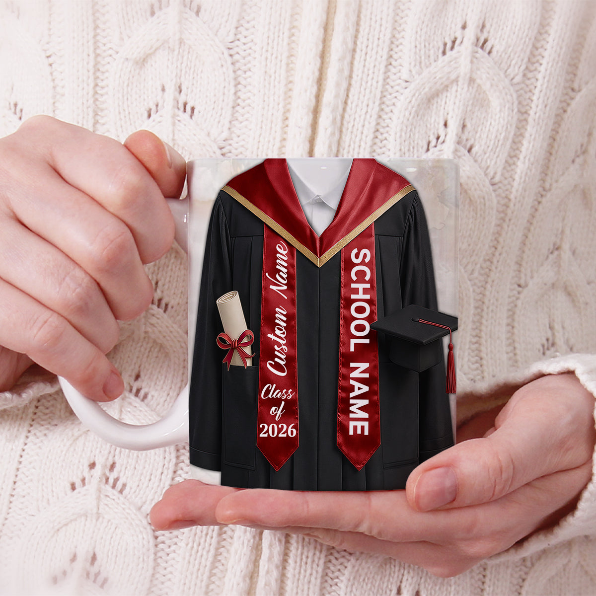 Personalized Graduation Mug,2026 College Graduation,School Graduation Mug Gift,Class Of 2026,High School Graduation Gift,Grad Gift