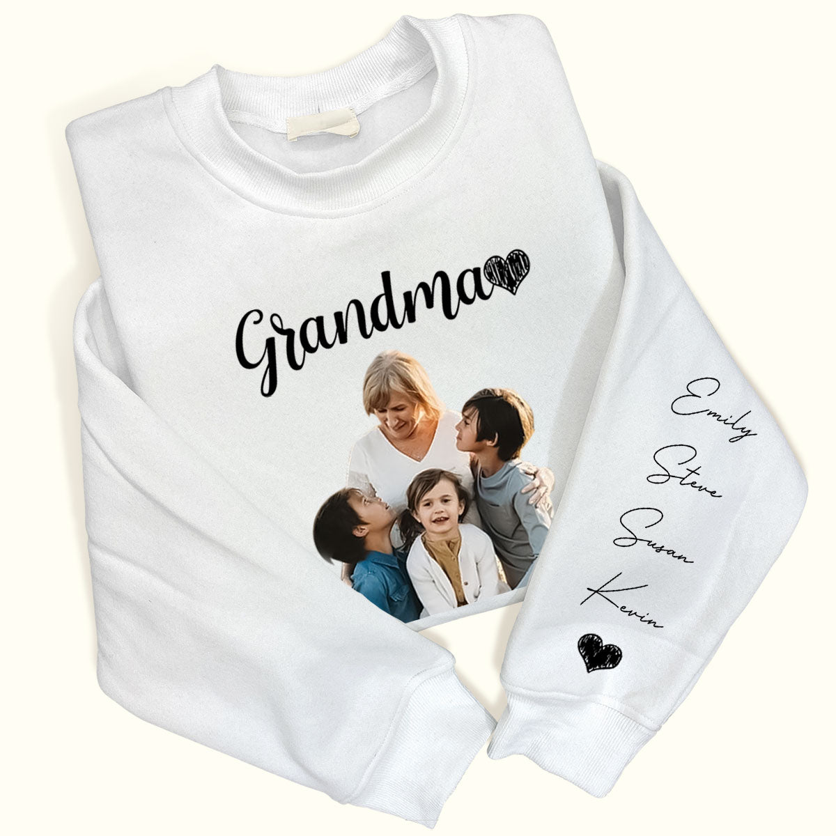 Grandma's Love - Personalized Shirt - Gift For Grandma, Mother's Day, Birthday Gift Mockup_5a80e7b1-2829-4944-a18a-5fe325b61be8.jpg?v=1711514674