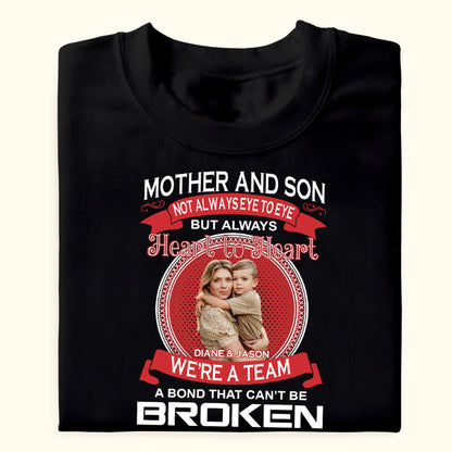Mother And Kids A Bond That Can't Be Broken - Personalized Shirt - Gift For Mother, Mother's Day