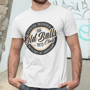 Funny Birthday Shirt - Old Balls Mens Birthday