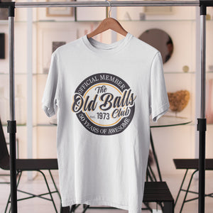 Funny Birthday Shirt - Old Balls Mens Birthday