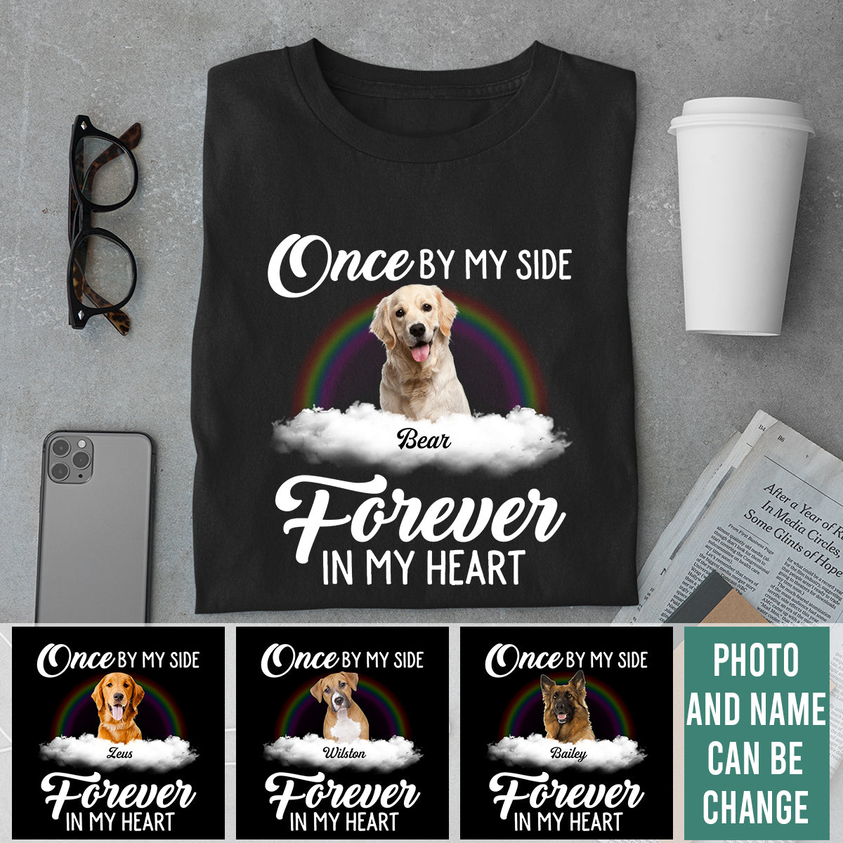 Once By My Side - Personalized Custom Shirt