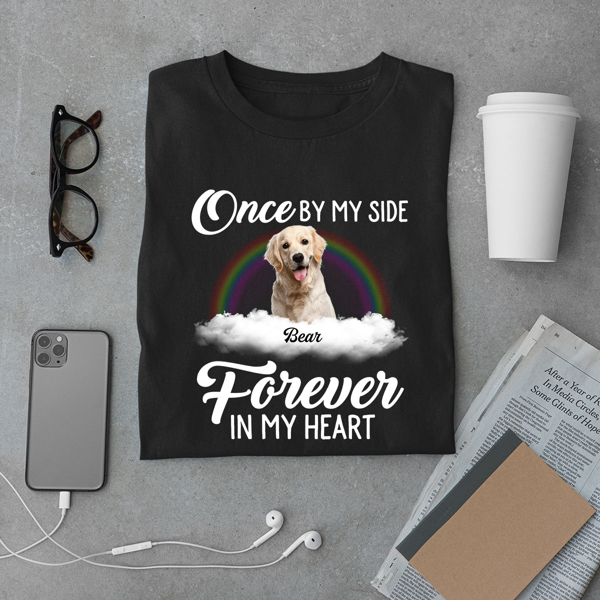 Once By My Side - Personalized Custom Shirt