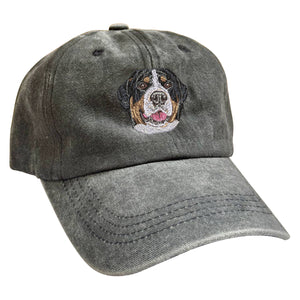 Custom Embroidered Dog Hat, Personalized Baseball Cap Using Your Dog Photo