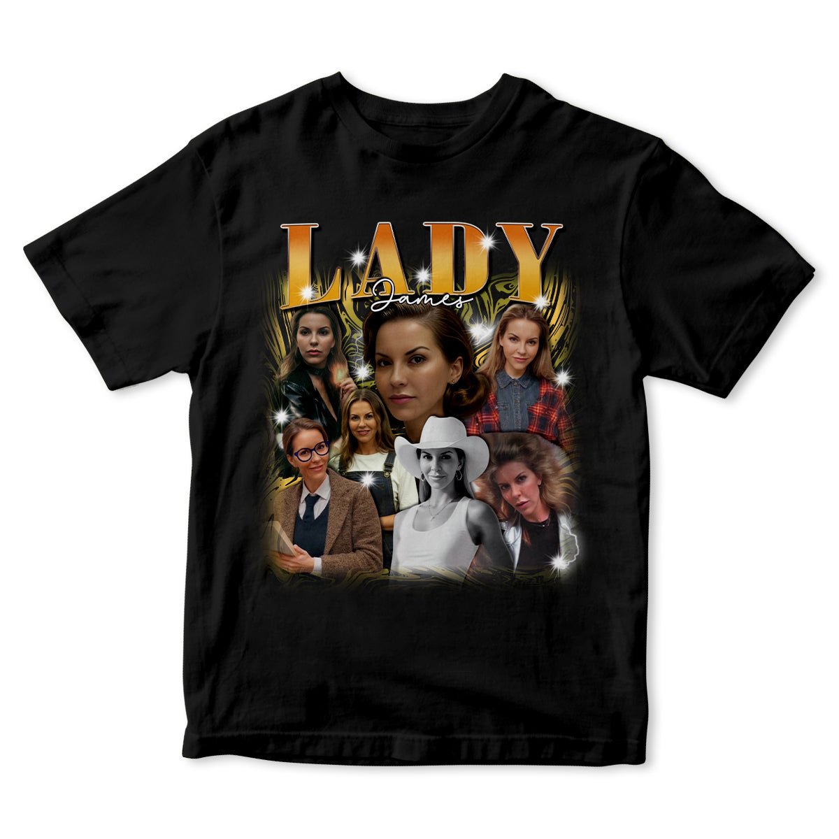 Custom Bootleg Rap Tee, Custom Photo - Vintage Graphic 90s Tshirt, 90s Style, Custom Photo Shirt, Gift For Girlfriend