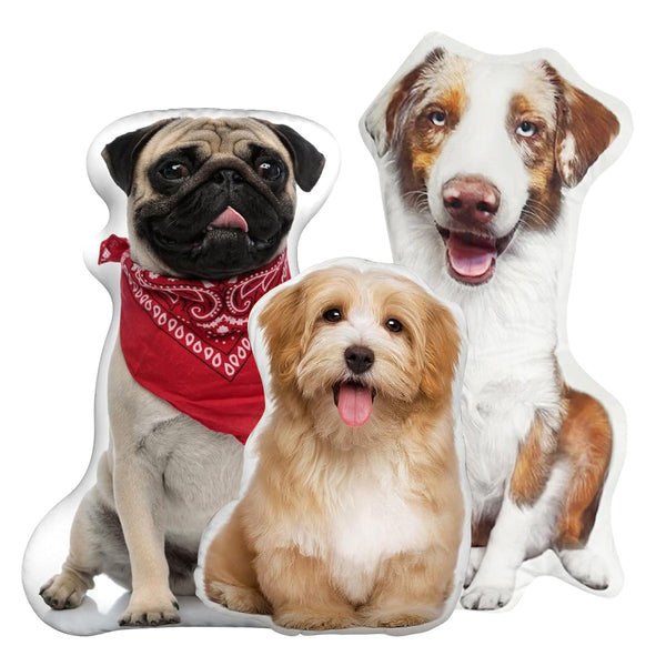 Dog Picture Pillow Custom Pet Pillow Dog Pillows Gift Custom 3D Pet Pillow from Photo | Personalized Dog/Cat Shaped Throw Pillow PSL1720422840445377.jpg