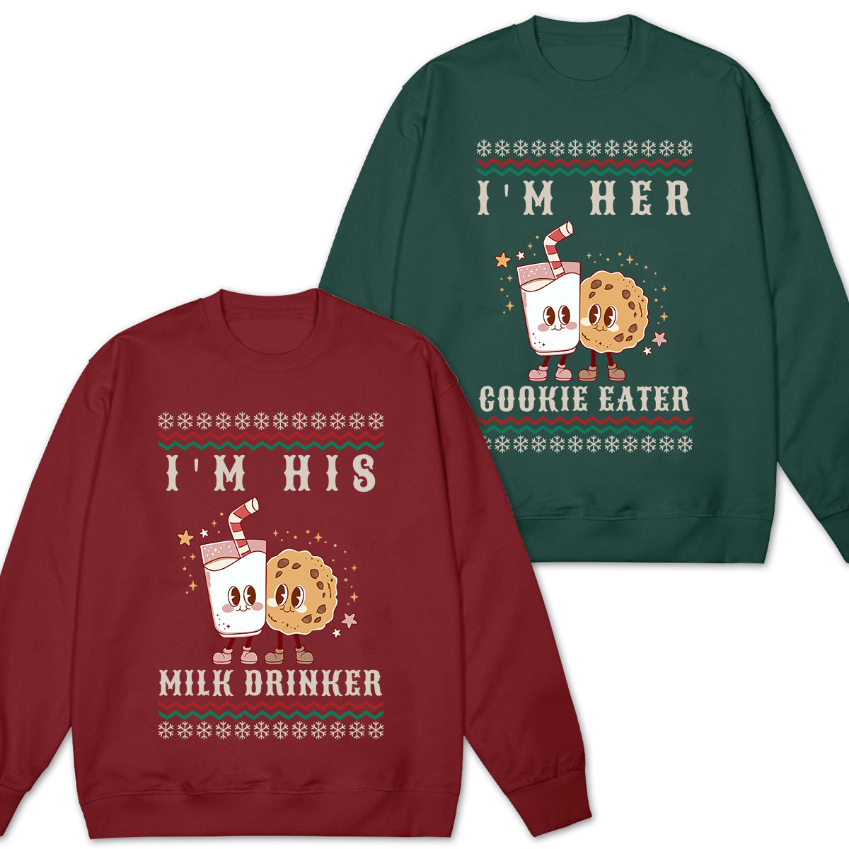Matching Christmas Couple Sweaters Funny, Holiday Couples Sweatshirt, Funny Christmas Shirts for Couples, Matching Christmas Party Shirt
