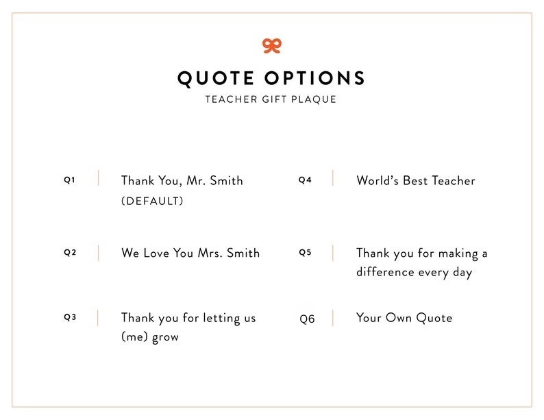 Personalized Teacher Photo Plaque, Custom Teacher Plaque, Teacher Appreciation Gift, Gift from Students, Gift from Class