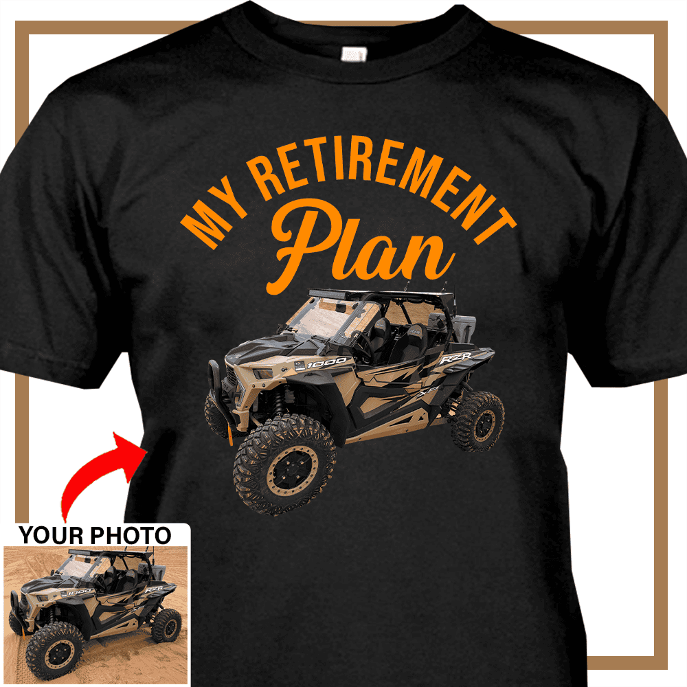 Personalized Side-by-side T-shirt, Custom photo UTVs Rzr t-shirt, funny gift for SxS Grandpa