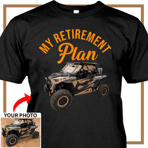Personalized Side-by-side T-shirt, Custom photo UTVs Rzr t-shirt, funny gift for SxS Grandpa