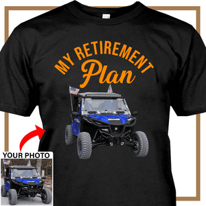Personalized Side-by-side T-shirt, Custom photo UTVs Rzr t-shirt, funny gift for SxS Grandpa