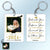 Custom Photo Behind You All Your Memories - Graduation Gift - Personalized Acrylic Keychain
