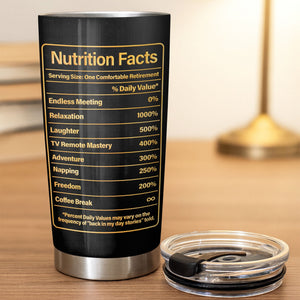 Every Sip Tastes Like Not My Problem, Stainless Steel Tumbler, Gift For Retirees