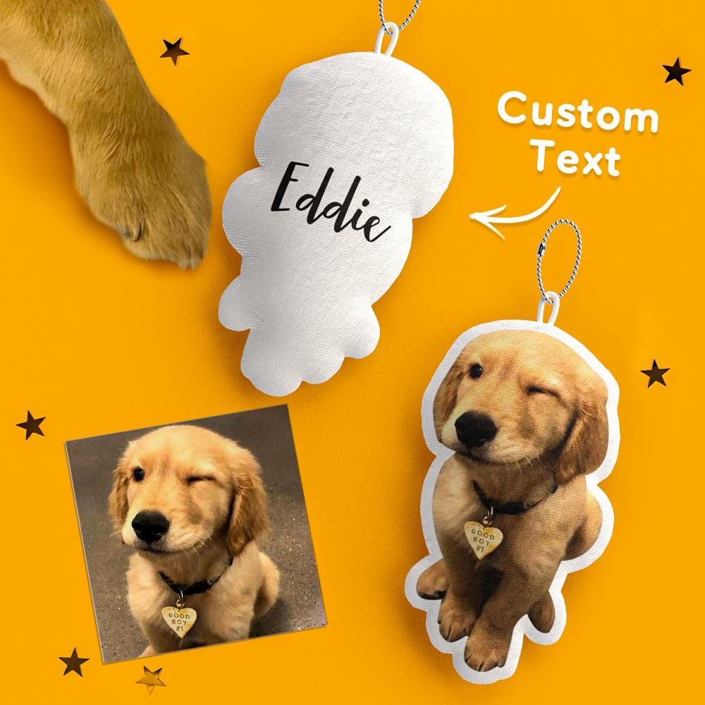 Custom Pet Pillow Keychain Name and Photo Keychains Gifts For Pet Lovers Custom Ugly Dog Pillow Keychain , Personalized Funny Pet Photo Pillow Keychain, Pet Memorial, Funny Ugly,Pet Loss Gift