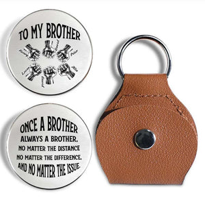 Once A Brother And Always A Brother - Personalized Custom Pocket Hug