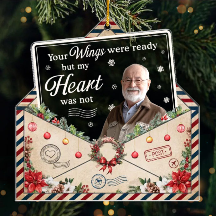 Custom Photo Memories Are The Treasures That Stay Forever - Memorial Personalized Custom Ornament - Acrylic Custom Shaped - Sympathy Gift, Christmas Gift For Family Members