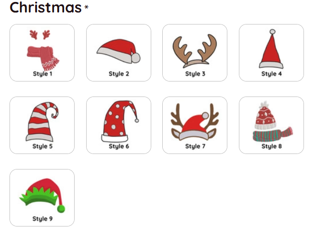 Personalized Dog Christmas Sweatshirt / Hoodie with Embroidered Photo, Unique Dog Lover Gift