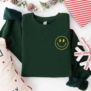 Embroidered Happy Face Comfort Colors Shirt, Custom Happy Face Shirt, Smile Shirt, Retro Happy T-Shirt, Embroidered Shirt, Custom Shirt Screenshot_2.jpg