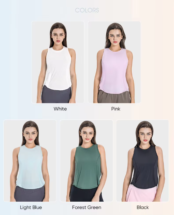New Cross Stitching Sleeveless Sports Tops Gym Fitness Vest Quick Dry Breathable Yoga Wear Blouse Women Yoga Tank Top