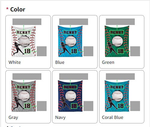 Personalized Baseball Blankets with Name Numbers, Custom Baseball Team Game Throw Flannel Blankets Stuff Gifts for Boys Sports Lover Fans Kids Adult