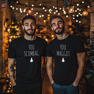You Scumbag, You Maggot - Couple Matching Christmas Shirt SweatShirt Hoodie Christmas Gift For Couple