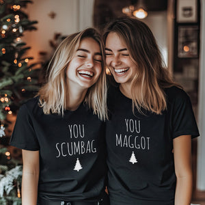 You Scumbag, You Maggot - Couple Matching Christmas Shirt SweatShirt Hoodie Christmas Gift For Couple