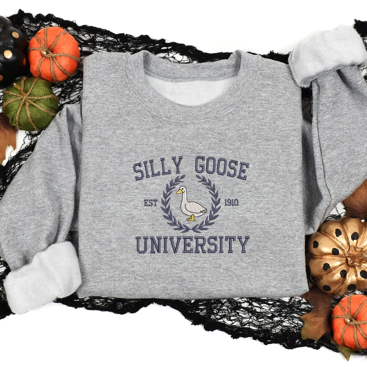 Silly Goose University - Embroidered Apparel - Halloween Gift