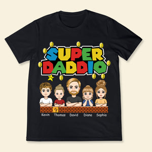 Super Daddio - Personalized Apparel - Gift For Father, Dad, Papa, Father's Day SuperDaddio-PersonalizedApparel-2.jpg?v=1682500128